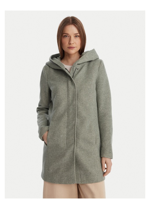 Palton de tranzitie Femei, only, Poliester, Verde, Verde, XS