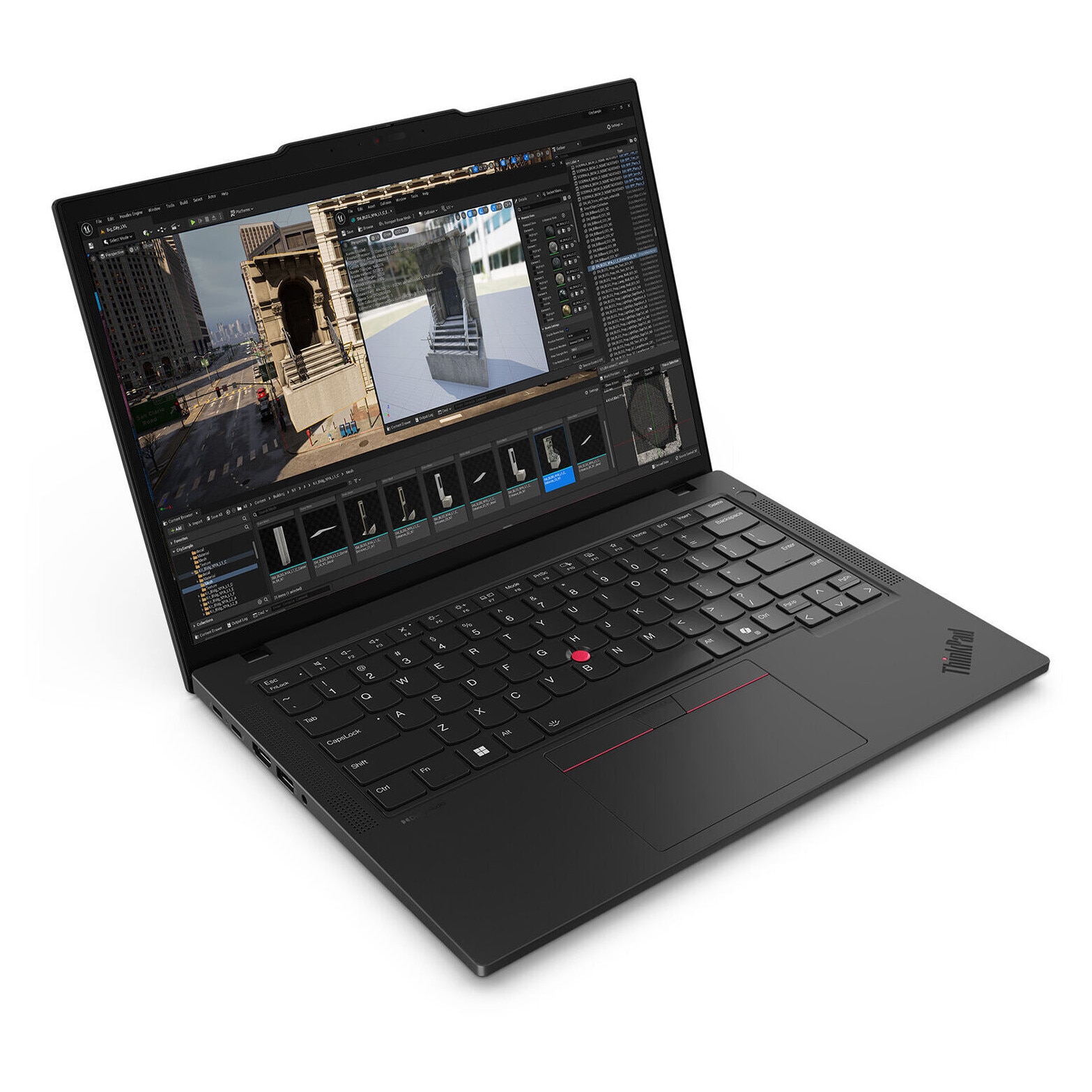 Laptop Lenovo ThinkPad P14s Gen 5 (AMD), 14" WUXGA 1920x1200 IPS 500nits Touch Screen, AMD Ryzen 5 PRO 8640HS 6-core, 64 GB DDR5, 512 GB SSD m2 PCIe, AMD Radeon 760M Graphics, Windows 11 Pro, 1.31kg Black, 4G LTE CAT16