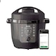 Multicooker cu gatire sub presiune Instant Pot Pro Wi-FI cu aplicatie Instant Connect™ 112-0300-01-EU, 5.7L, 10 functii de gatire, ecran tactil touchscreen, sous vide, preparare iaurt, tehnologie Nutriboost™ gri