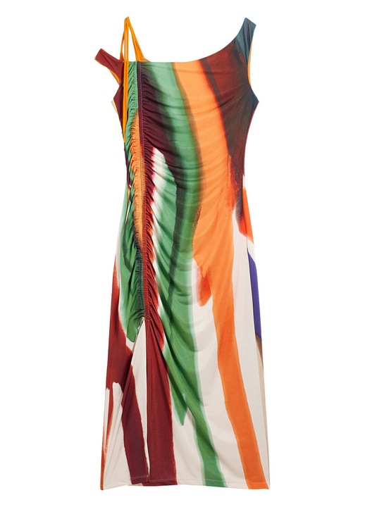 Rochie de vara, Desigual, multicolor, poliester, L INTL