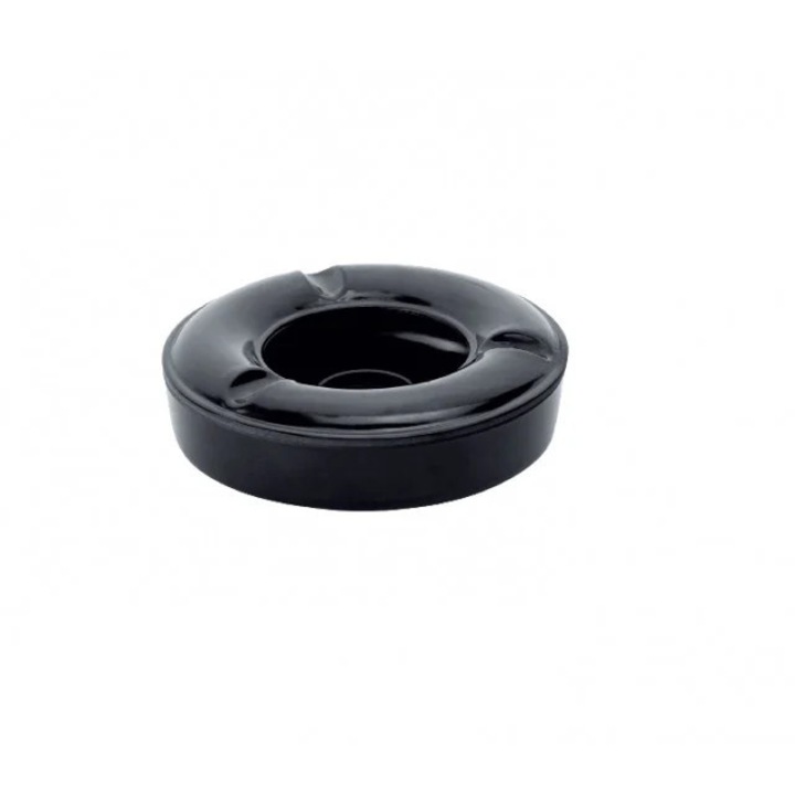 Set 6 Fekete Melamin Hamutartó – Átmérő 12.5 cm – Ellenálló