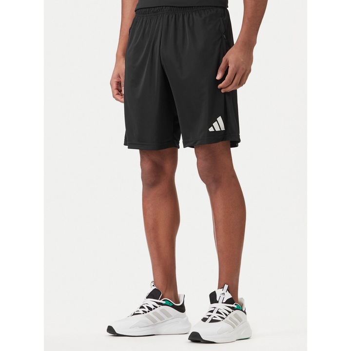 Pantaloni scurti sport barbati, adidas, poliester reciclat, negru, L INTL
