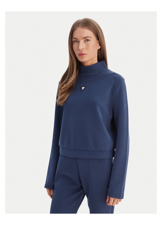 Hanorac dama, Guess, bleumarin, poliester-modal-elastan, 2XS INTL