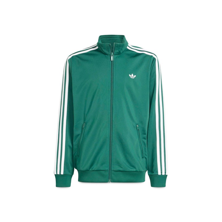 Bluza sport copii, adidas, lejer, verde, poliester reciclat, 146-152 CM, Verde