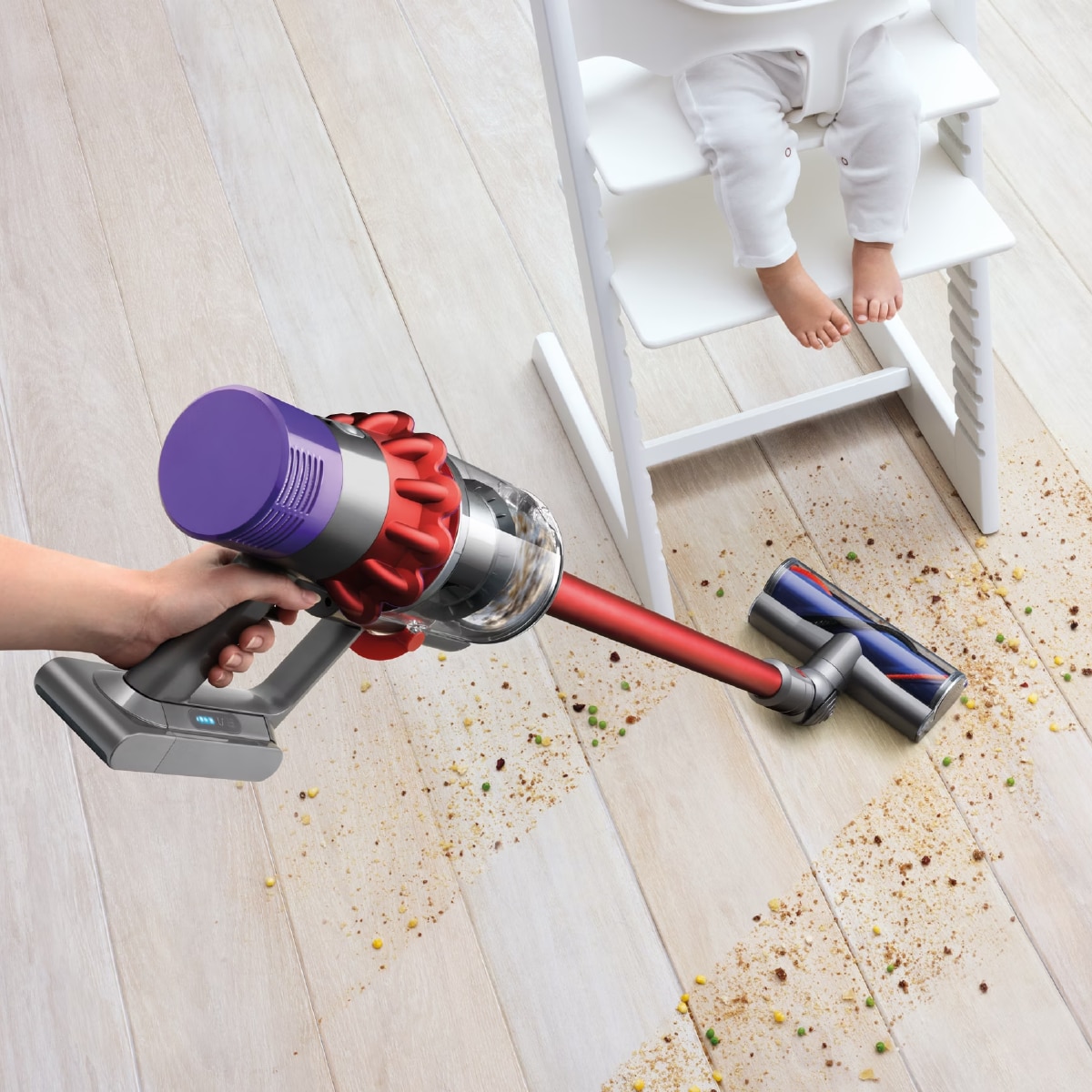 Aspirator vertical fara fir Dyson V10 Cyclone Origin, 525 W