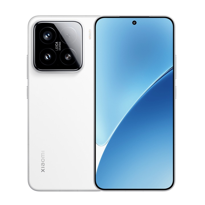 Telefon Xiaomi 15, 12GB RAM, 512GB, 5G, White