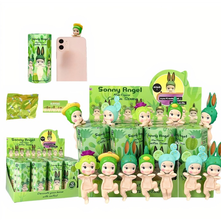 Figurina Sonny Angel, Blind Box, colectia Cactus, 7 cm