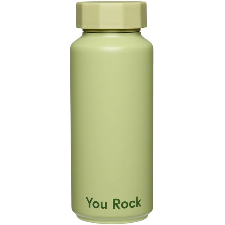 Termos Design Letters, Tone-On-Tone, inox, verde, 500 ml