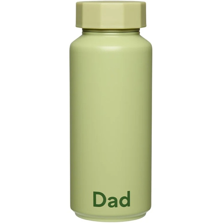 Termos 500 ml, Design Letters, Verde, Inox