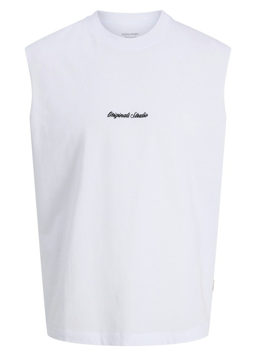 Maiou Barbati, jack jones, Bumbac, INTL, Alb