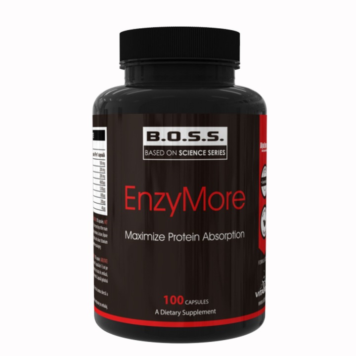 Supliment nutritiv Vitabolic, EnzyMore, 100 capsule, multicolori, pentru sustinerea digestiei