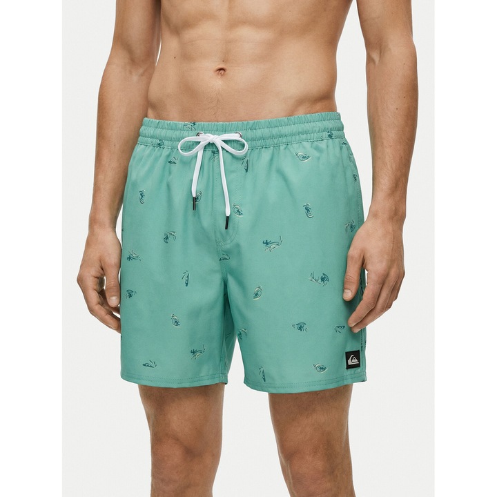 Sort de baie Barbati, Quiksilver, Poliester, XL INTL, Albastru deschis