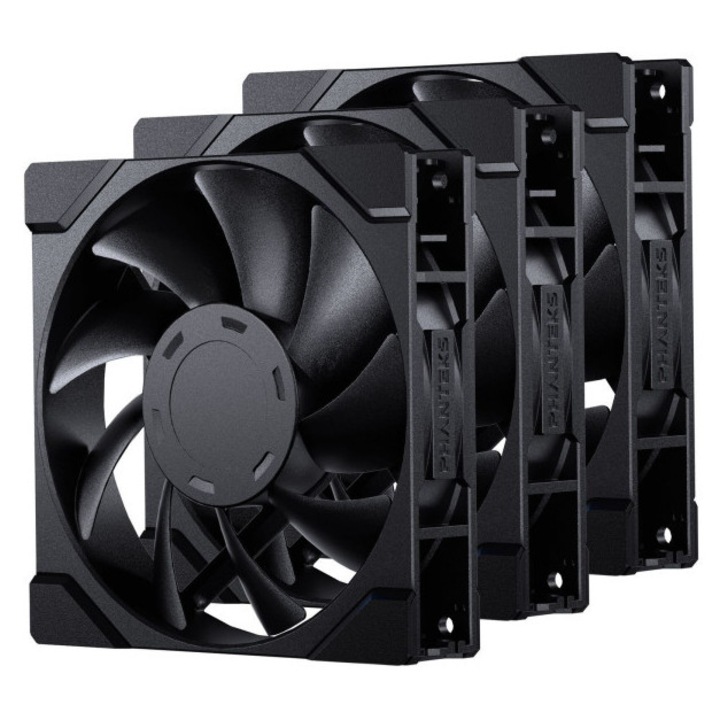 Вентилатор PHANTEKS M25 Gen2 PWM, 3 броя, 120 мм, черен
