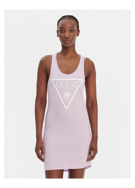 Rochie de plaja, Guess, bumbac, Violet