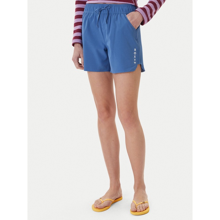Sort de baie Femei, Roxy, albastru, poliester, S INTL