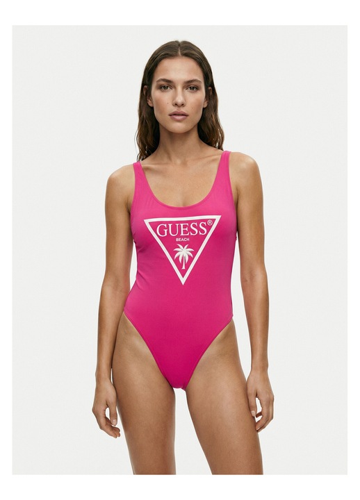 Costum de baie dama, Guess, poliester, elastan, Roz