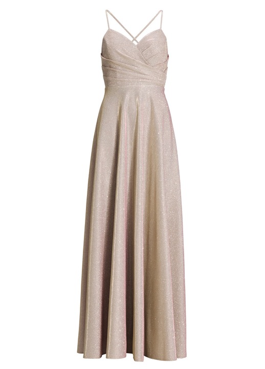 Rochie de seara, Hey Kyla, auriu, poliester, 36 EU