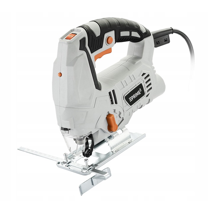 Prime3 TJS51 elektromos fűrész, 710 W, 1400 W maximális, 10 kés, lézer funkció, 65 mm, 1,8 m