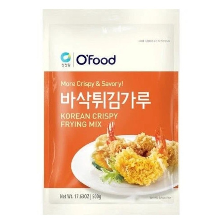 Mix pentru Prajit 500g, O'Food, pentru legume și carne, textură crocantă