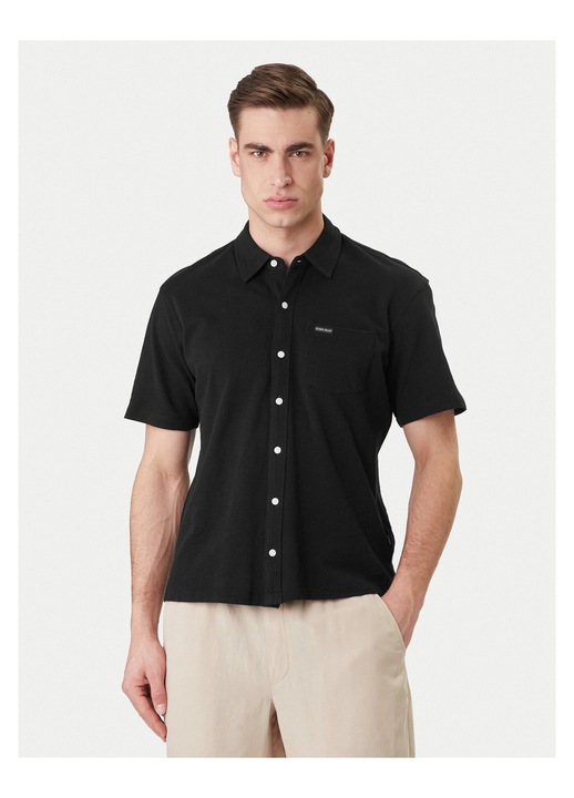 Camasa barbati Guess Jeans, Negru