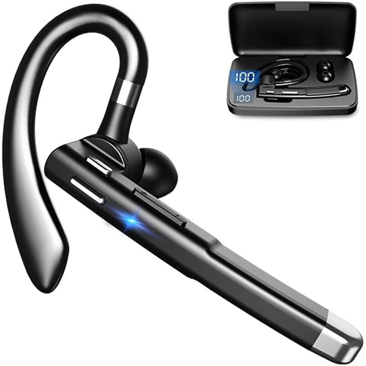 Aceste casti wireless pentru afaceri se mandresc cu o autonomie a bateriei ultra-lunga, de 30 de ore, sunt dotate cu o carcasa de incarcare de 450 mAh, un microfon incorporat, casti cu anulare a zgomotului si sunt compatibile atat cu sistemele Android, ca