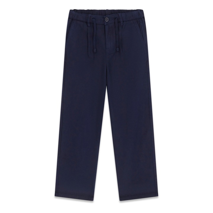 Pantaloni baieti, GUESS, bleumarin, lyocell/bumbac