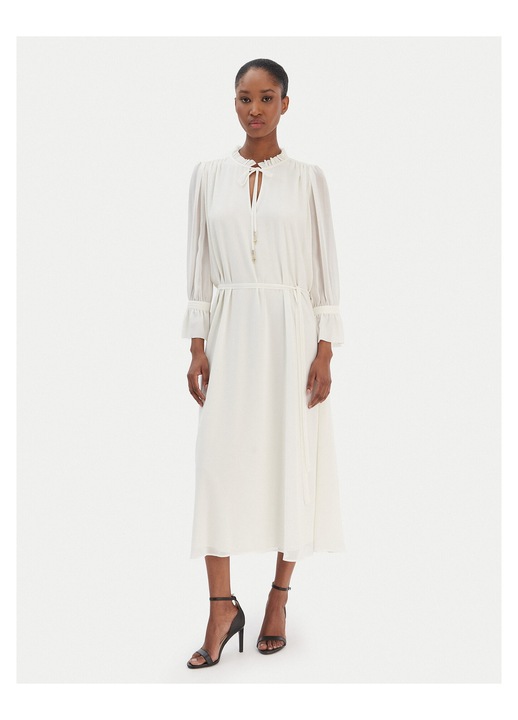 Rochie casual Joop din poliester reciclat, Ecru