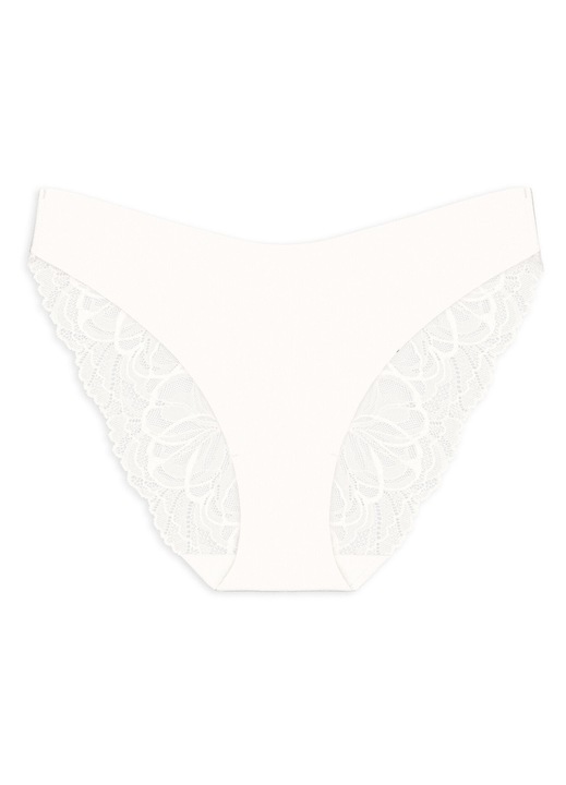 Chiloti clasici Femei, Poliamida, Ecru, Ecru