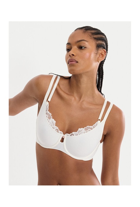 Sutien cu armatura Triumph, Ecru, 52% lyocell, 25% elastan, 70E EU