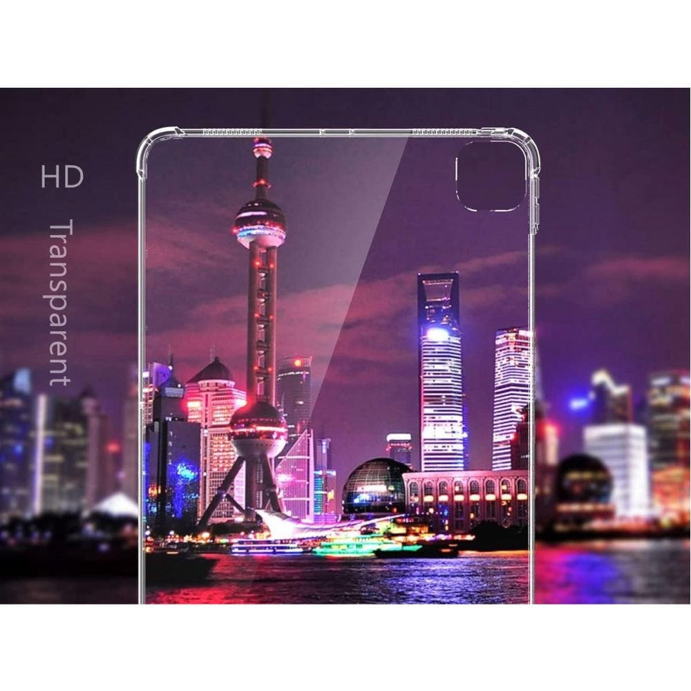 Husă tableta G-Tech, ultra subțire, transparentă, protecție antisoc, 11 inch