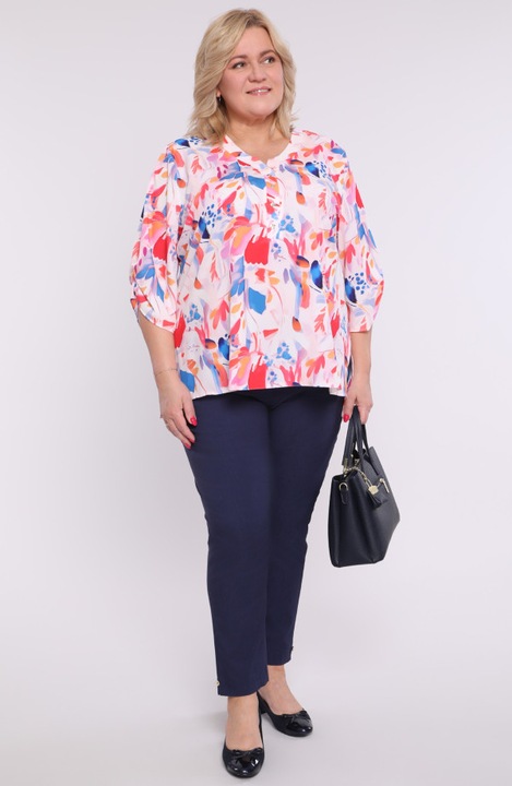 Bluza cu modele colorate