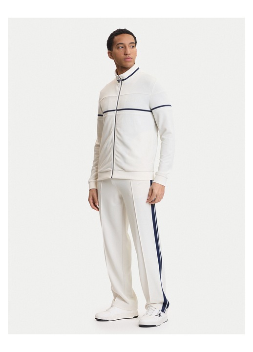 Pantaloni de trening Barbati, Guess, Poliester/Elastan, Ecru, S INTL