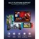 Koiiko vezeték nélküli gamepad, iOS, Android, Nintendo Switch kompatibilis, 6 tengelyes, ergonomikus, többszínű