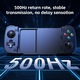 Gamepad wireless D3S 1, suport reglabil, culoare roșu și albastru, pentru smartphone și tabletă
