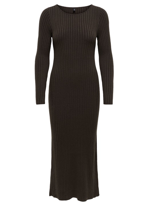 Rochie tricotata, Only, 50% acril, 28% poliester, 22% poliamida, maro