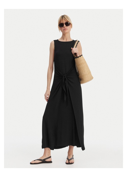 Rochie de vara, Emporio Armani, negru, viscoza