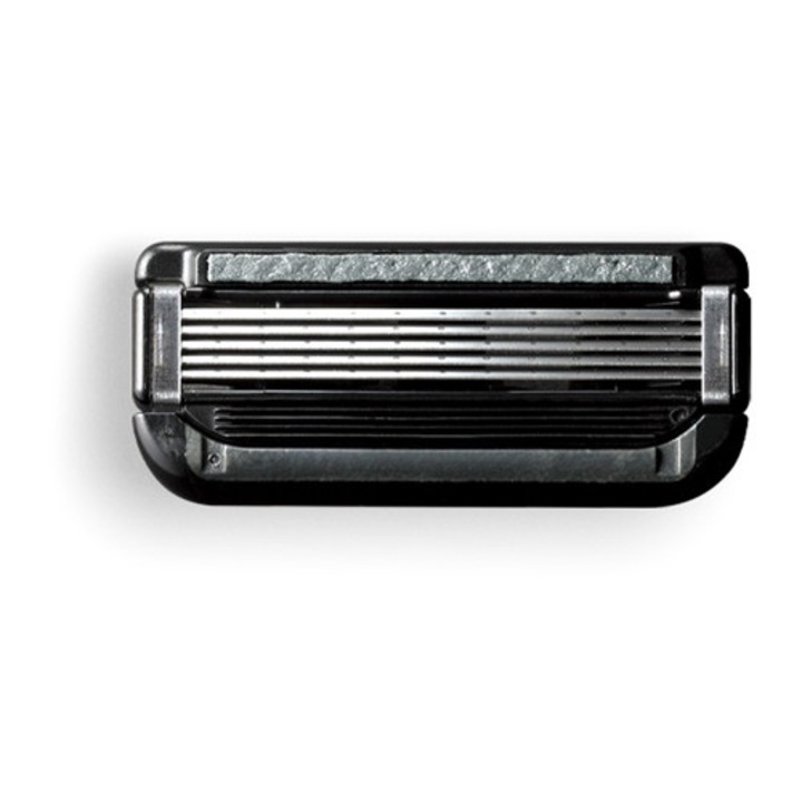 Set 8 buc lame de schimb KAI AUGER, oțel inoxidabil, dimensiuni 41x18cm, culoare neagră