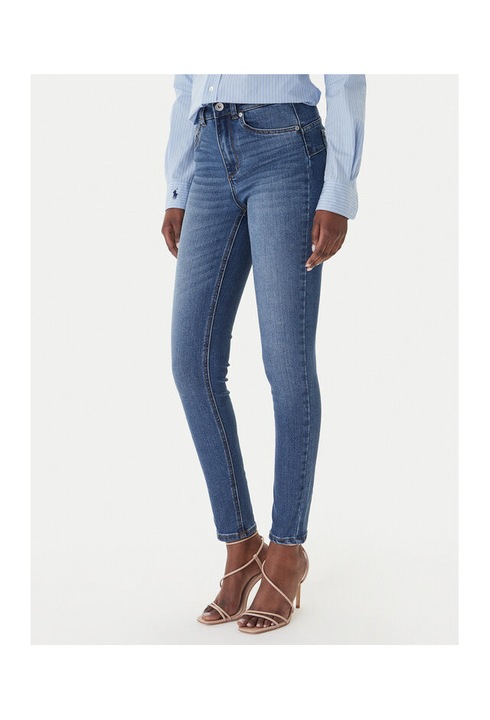 Blugi dama, Liu Jo, slim fit, bleumarin, bumbac/poliester/elastan