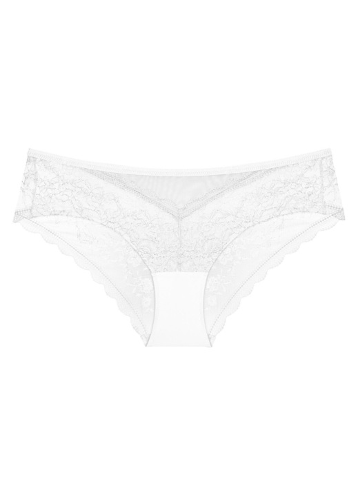 Chiloti clasici, Triumph, alb, 55% poliamida, 35% poliester, 10% elastan, 46 EU