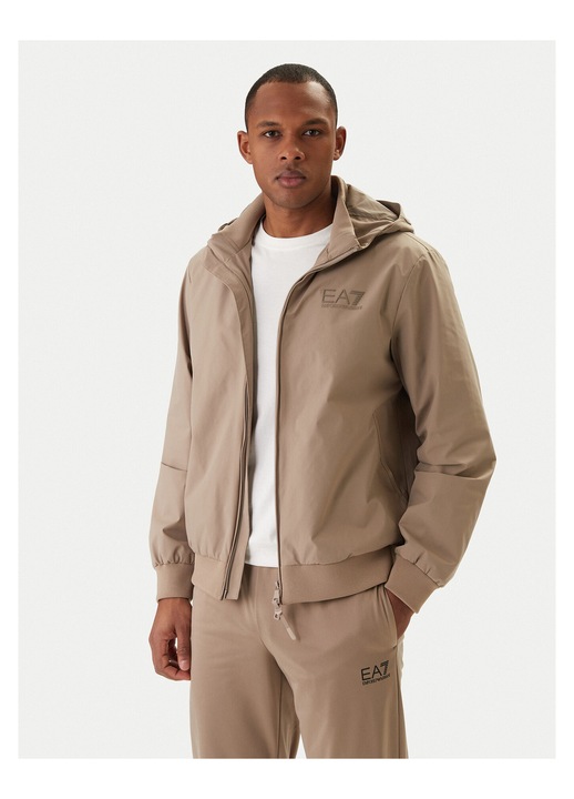 Geaca de tranzitie EA7 pentru barbati, Maro