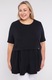 Bluza neagra din in