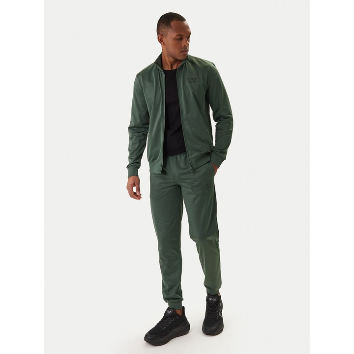 Trening Barbati, ea7, Poliester, Verde, 2XL INTL