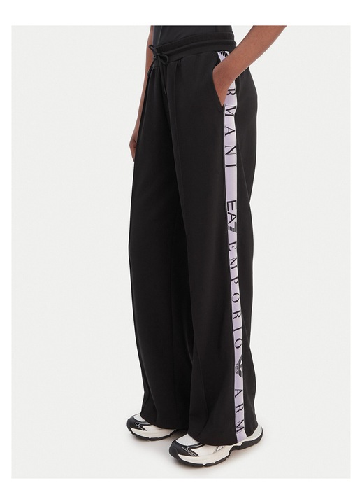 Pantaloni dama, EA7, poliester, negru