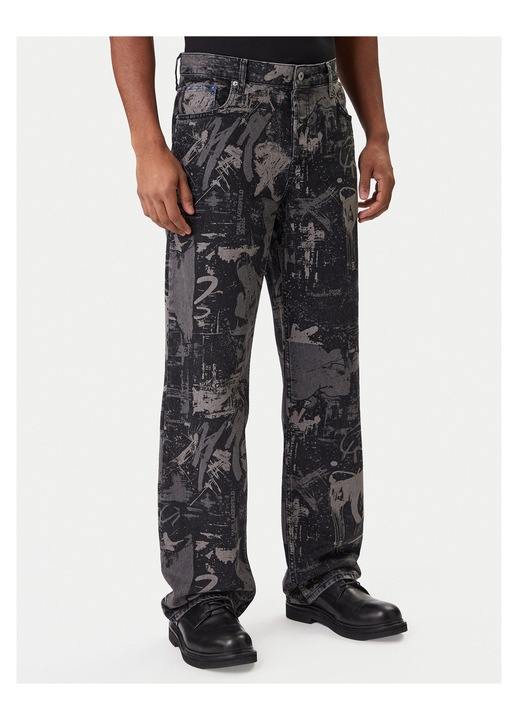 Blugi barbati, Karl Lagerfeld Jeans, bumbac, gri, 31 US