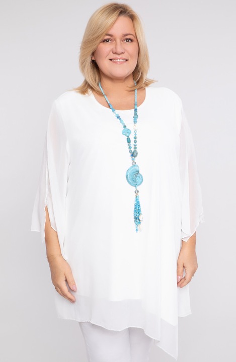 Colier de scoici albastre UNI