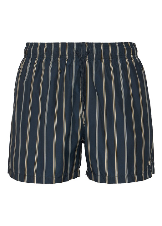 Costume de baie barbati, Emporio Armani, dungi, bleumarin, poliester, Bleumarin, L