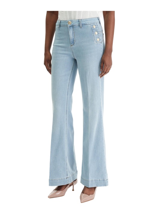 Blugi Liu Jo evazati albastri, Albastru