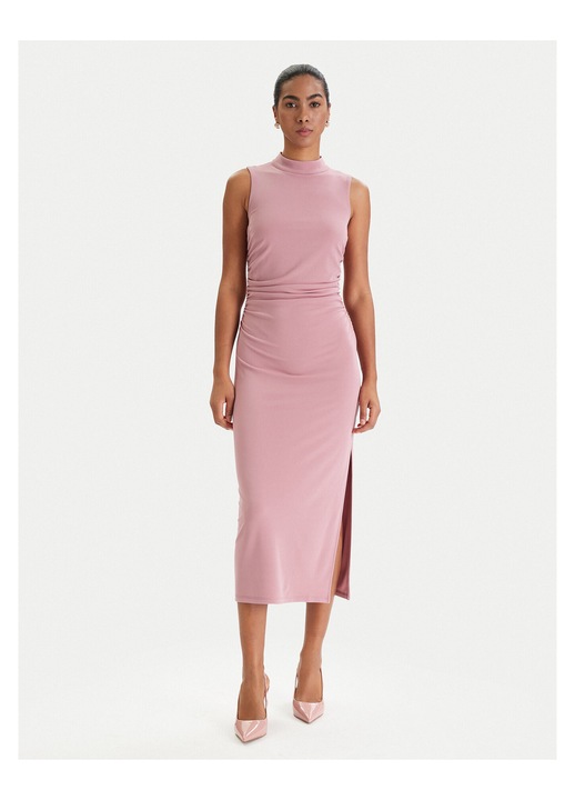 Rochie cocktail Marella, fermoar, roz, Roz