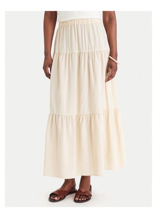 Fusta maxi Marella ecru, Ecru