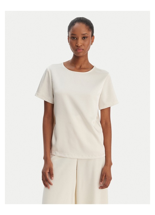 Tricou dama, Weekend Max Mara, poliester, Ecru